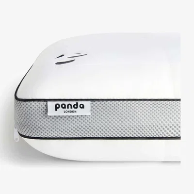 Wolf & Badger White Hybrid Bamboo Pillow | Panda London