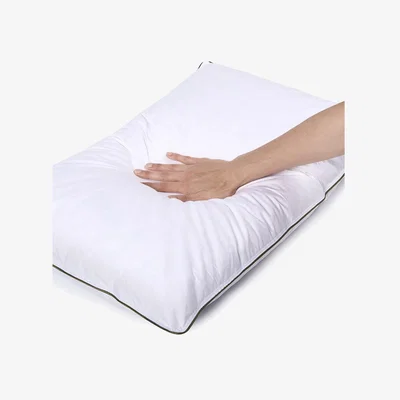 Wolf & Badger White Face Down Pillow One Size House Babylon