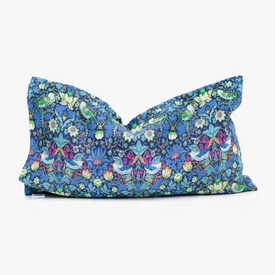Wolf & Badger Women's Aromatherapy Eye Pillow - Strawberry Thief Green | One Size | Spritz Wellness