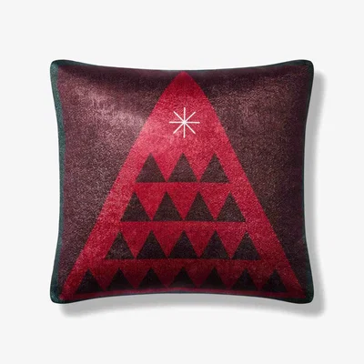Wolf & Badger By The Christmas Three Pillow Large Bless My Funk Home