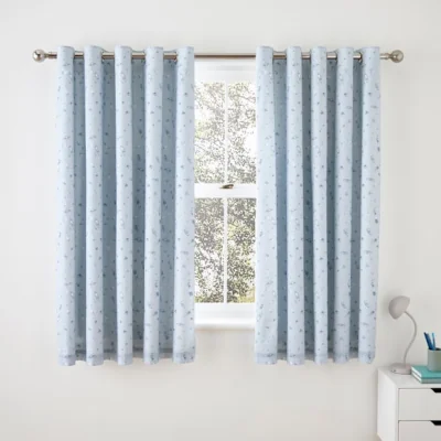 Dunelm To The Moon Curtains Blackout Eyelet Curtains