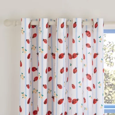 Dunelm Ladybird Lane Blackout Eyelet Curtains