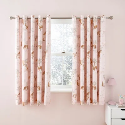 Dunelm Pony Meadows Blackout Eyelet Curtains