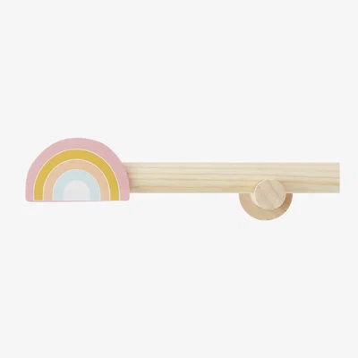 Habitat Habitat Kids Wooden Rainbow Curtain Pole - 120cm