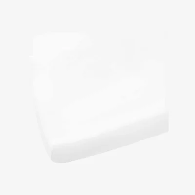 The Range Cot Bed Cotton Fitted Sheet Pack of 2 - White