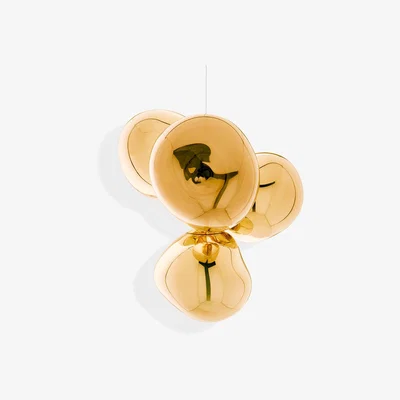 Amara Tom Dixon - Melt Chandelier - Gold - Small
