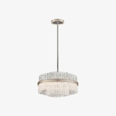 Andrew Martin Chime Chandelier, Light, Small, Gold - Andrew Martin