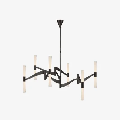 Andrew Martin Brenta Grande Chandelier Bronze, Chandelier - Andrew Martin