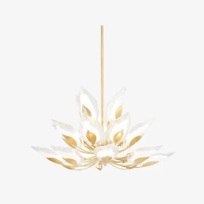 Andrew Martin Blossom Chandelier, Large, Gold - Andrew Martin