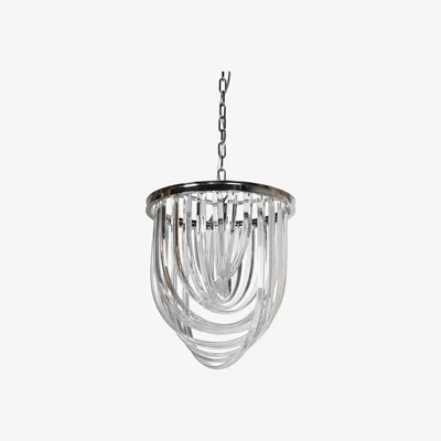Barker and Stonehouse Multi Strand Chandelier, Chrome