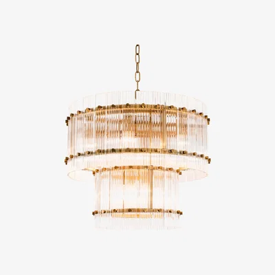 Barker and Stonehouse Eichholtz Ruby Chandelier, 776 Glass | Barker & Stonehouse