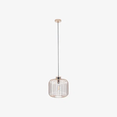 Barker and Stonehouse Gold Metal Wide French Wire Pendant Light | Barker & Stonehouse