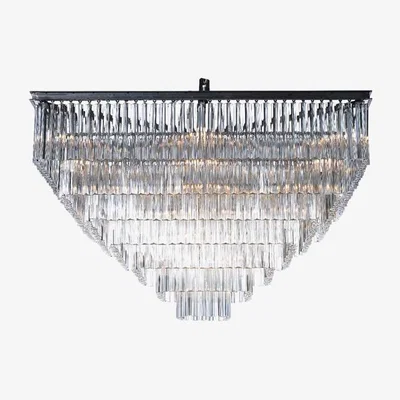 Barker and Stonehouse Timothy Oulton Paradise 7 Ring Chandelier, Natural