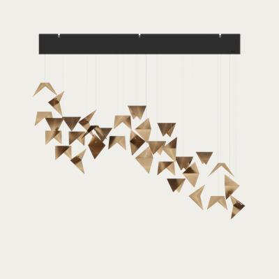 Bombinate.com Black/Gold Viline Chandelier