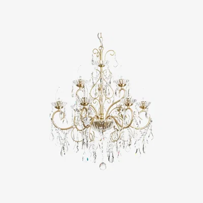 BHS.com Daphne 9 Light Bathroom Ceiling Pendant, Satin Brass