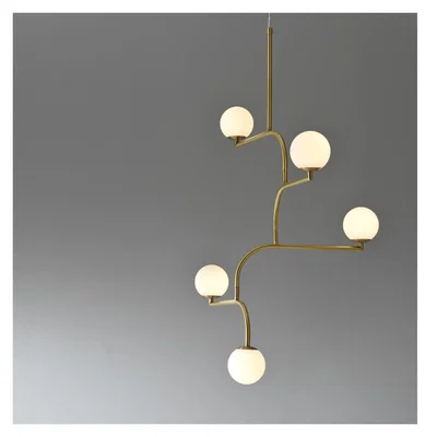 The Conran Shop Mobil 100 Pendant Light Brass
