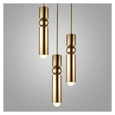 The Conran Shop Fulcrum 3 Piece Chandelier Polished Gold
