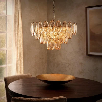 Dunelm Dusk 9 Light Adjustable Chandelier