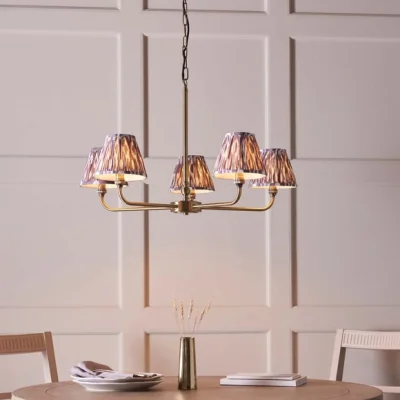 Dunelm Vogue Leila 5 Light Adjustable Chandelier