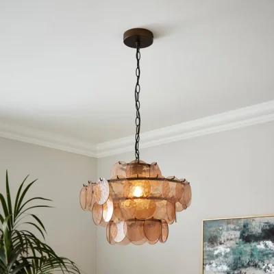 Dunelm Alohi Art Deco Chandelier