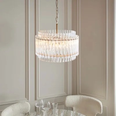 Dunelm Vogue Diana 3 Light Adjustable Chandelier