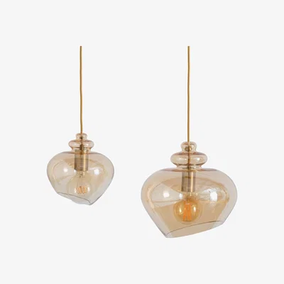 Heal's Heal's Grace Pendant Light Gold Small - Heal's UK Lighting