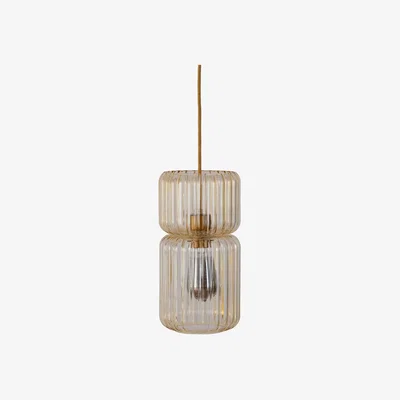 Heal's Heal's Holbeck Pendant Amber - Heal's UK Lighting