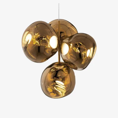 Heal's Tom Dixon Melt LED Chandelier Bronze Small
