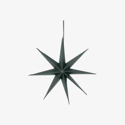 Heal's Broste Copenhagen Deko Star Forest Green 15cm - Heal's UK Furniture