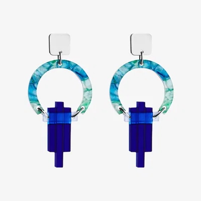 John Lewis Toolally Petite Art Deco Chandelier Earrings