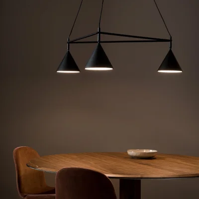 La Redoute Moke Triangular Matte Metal Chandelier