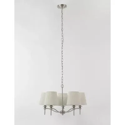 Marks & Spencer M&S Blair Chandelier - Silver, Silver