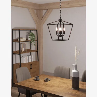 Marks & Spencer M&S Metal Medium Chandelier - Black, Black