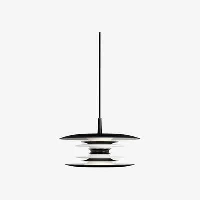 Nordic Nest Belid Diablo ceiling lamp Ø30 cm Black
