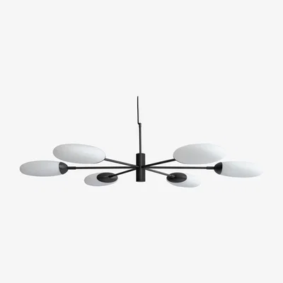 Nordic Nest 101 Copenhagen Salon Chandelier chandelier grande Opaque