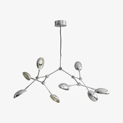 Nordic Nest 101 Copenhagen Drop Chandelier chandelier mini Chrome