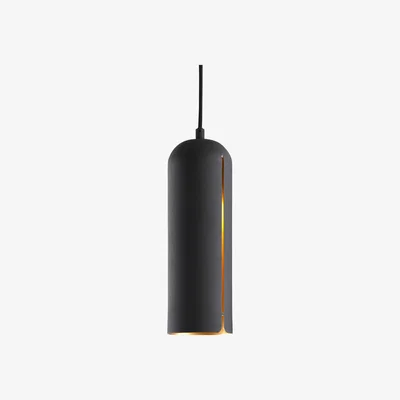 Nordic Nest Woud Gap pendant long black
