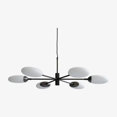 Nordic Nest 101 Copenhagen Salon Chandelier chandelier Opaque