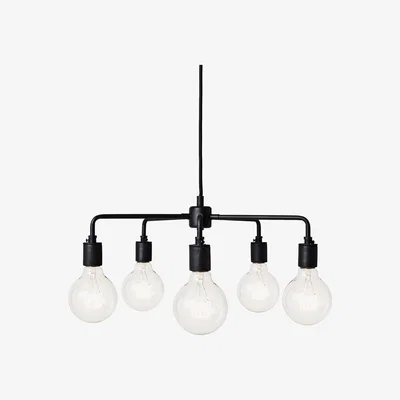 Nordic Nest Leonard chandelier black
