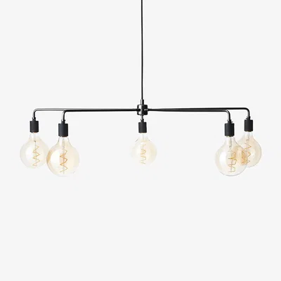 Nordic Nest MENU Chambers light chandelier small Black