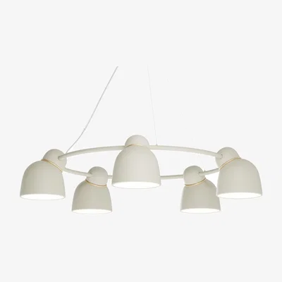 Nordic Nest Belid Bird chandelier Ø95.3 cm Sand-brass
