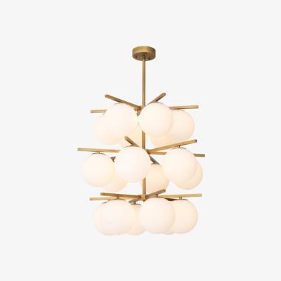 Olivia's Eichholtz Noa Chandelier Brass
