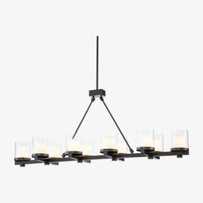 Olivia's Eichholtz Donovan Chandelier in Bronze Highlight Finish