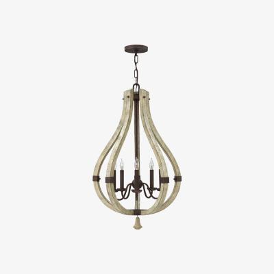 Olivia's Elstead Middlefield 5 Light Chandelier Iron Rust