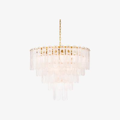 Olivia's Eichholtz Riveria Chandelier Gold Finish