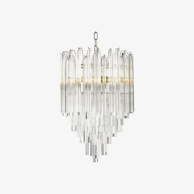 Olivia's Eichholtz Chandelier Salerno Clear glass