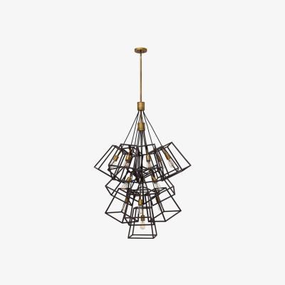 Olivia's Elstead Fu Lighton 13 Light Chandelier Bronze