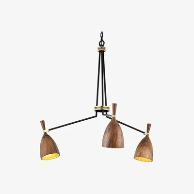 Olivia's Hudson Valley Lighting Utopia Aluminum And Stainless Steel 3lt Chandelier