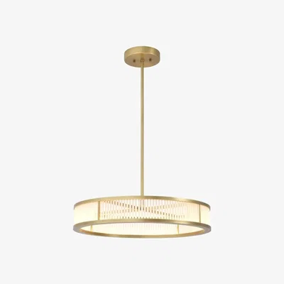 Olivia's Eichholtz Thibaud Chandelier Small Antique Brass
