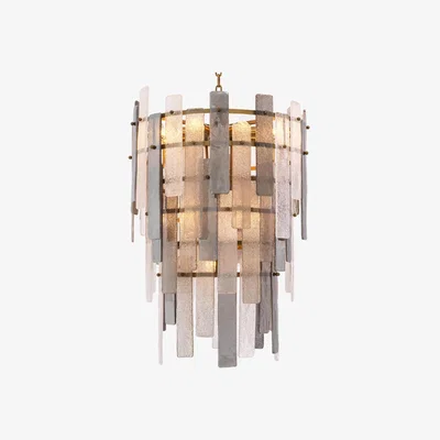Olivia's Eichholtz Greyson Round Chandelier in Antique Brass